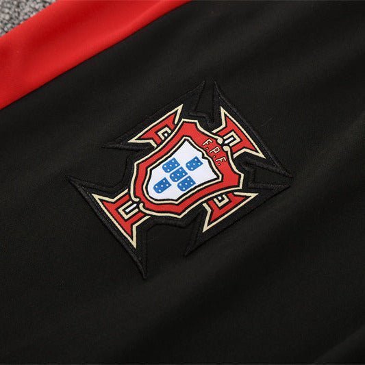Strikers Club™ 2025/26 Portugal Red Premium Football Tracksuit