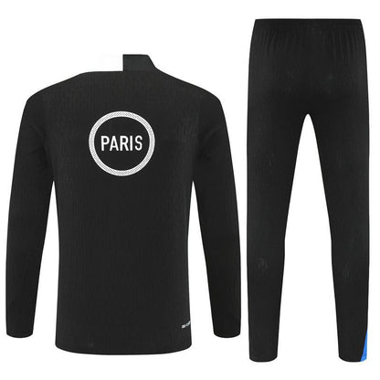 Strikers Club™ 2025/26 PSG Black Premium Football Tracksuit