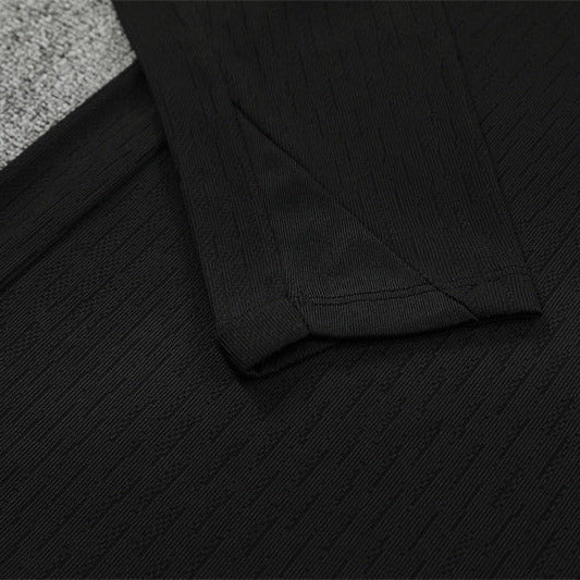 Strikers Club™ 2025/26 PSG Black Premium Football Tracksuit