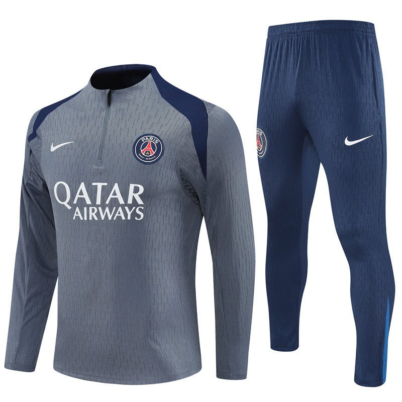 Strikers Club™ 2025/26 PSG Grey Premium Football Tracksuit