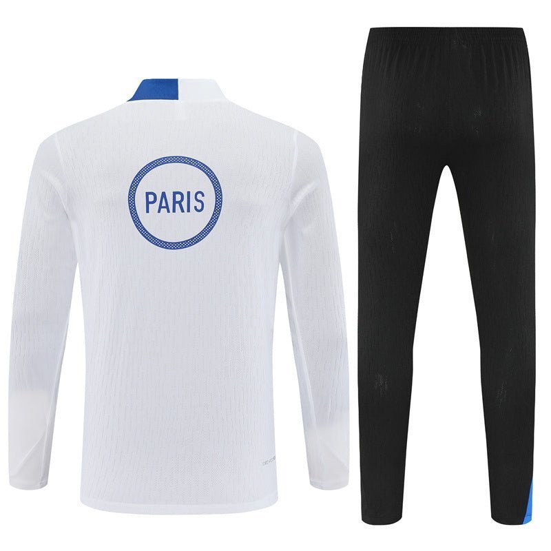 Strikers Club™ 2025/26 PSG White Premium Football Tracksuit