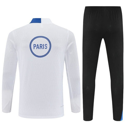 Strikers Club™ 2025/26 PSG White Premium Football Tracksuit