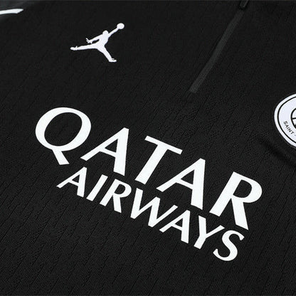 Strikers Club™ 2025/26 PSG x Jordan Black Premium Football Tracksuit
