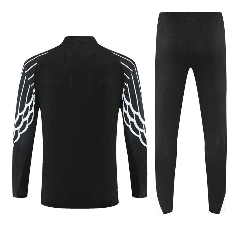 Strikers Club™ 2025/26 PSG x Jordan Black Premium Football Tracksuit