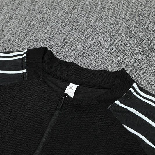 Strikers Club™ 2025/26 PSG x Jordan Black Premium Football Tracksuit