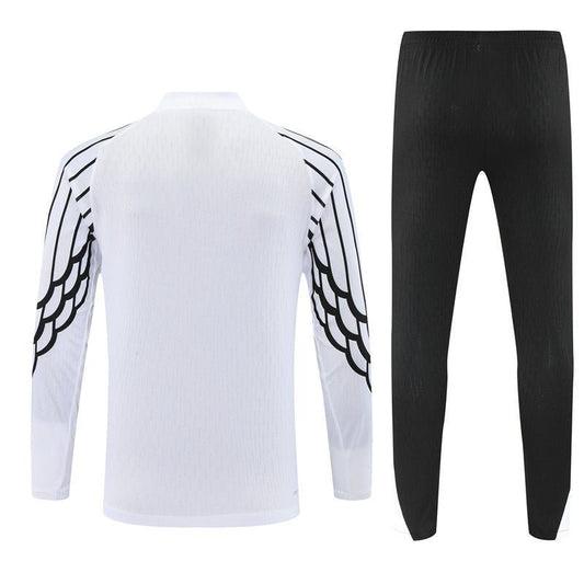 Strikers Club™ 2025/26 PSG x Jordan White Premium Football Tracksuit