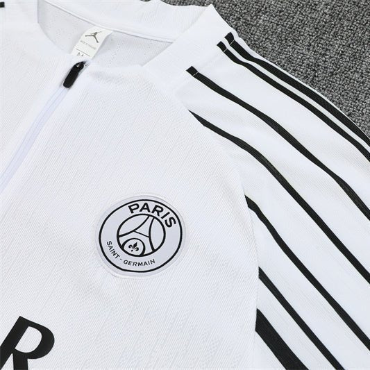 Strikers Club™ 2025/26 PSG x Jordan White Premium Football Tracksuit