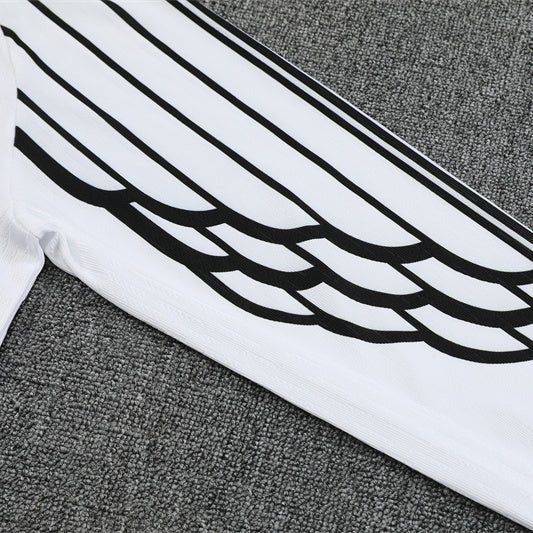Strikers Club™ 2025/26 PSG x Jordan White Premium Football Tracksuit