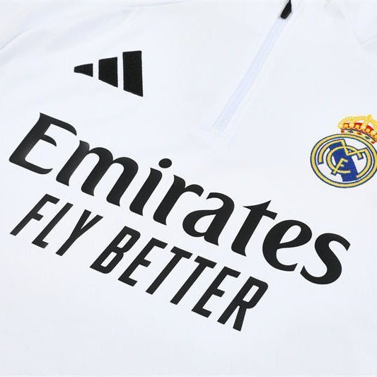 Strikers Club™ 2025/26 Real Madrid Home Premium Football Tracksuit