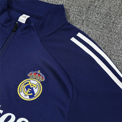 Strikers Club™ 2025/26 Real Madrid Blue Premium Football Tracksuit