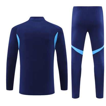Strikers Club™ 2025/26 Real Madrid Blue Premium Football Tracksuit