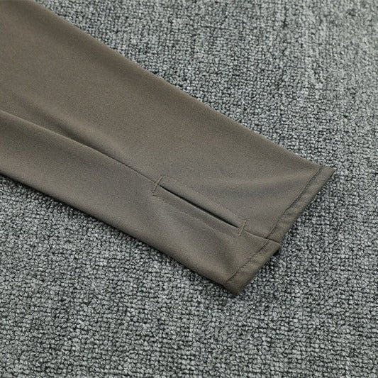 Strikers Club™ 2025/26 Real Madrid Dark Olive Premium Football Tracksuit