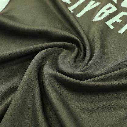 Strikers Club™ 2025/26 Real Madrid Dark Olive Premium Football Tracksuit