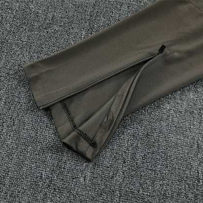 Strikers Club™ 2025/26 Real Madrid Dark Olive Premium Football Tracksuit