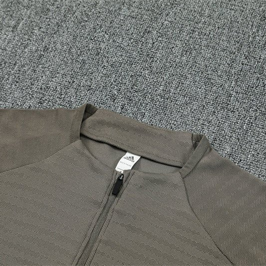 Strikers Club™ 2025/26 Real Madrid Dark Olive Premium Football Tracksuit