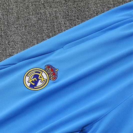Strikers Club™ 2025/26 Real Madrid Blue Premium Football Tracksuit