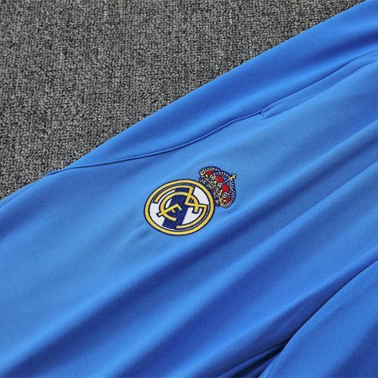 Strikers Club™ 2025/26 Real Madrid Blue Premium Football Tracksuit