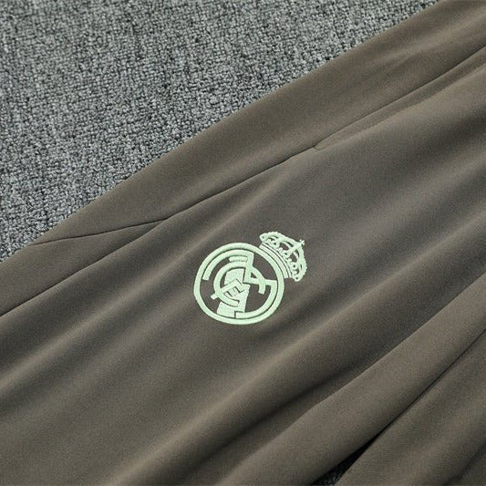 Strikers Club™ 2025/26 Real Madrid Lime Green Premium Football Tracksuit