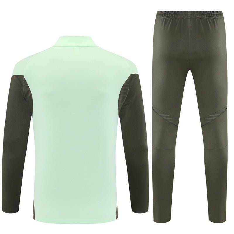 Strikers Club™ 2025/26 Real Madrid Lime Green Premium Football Tracksuit