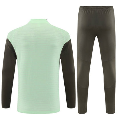 Strikers Club™ 2025/26 Real Madrid Lime Green Premium Football Tracksuit