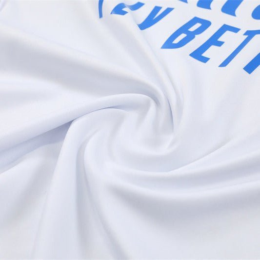 Strikers Club™ 2025/26 Real Madrid White Blue Premium Football Tracksuit