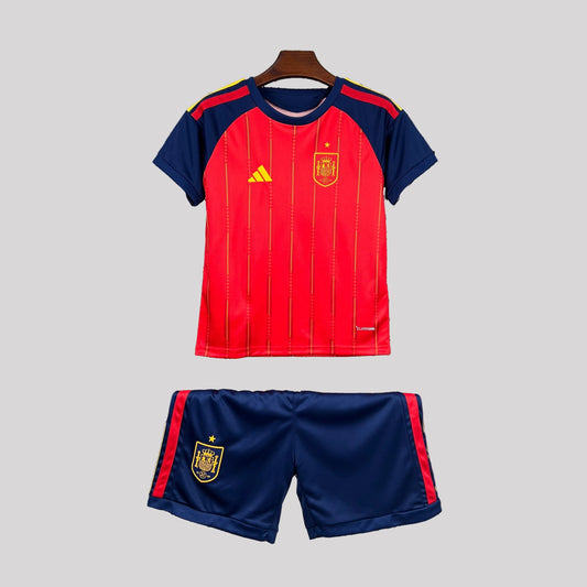 Strikers Club™ 2026 Spain Home Kids Football Kit Set