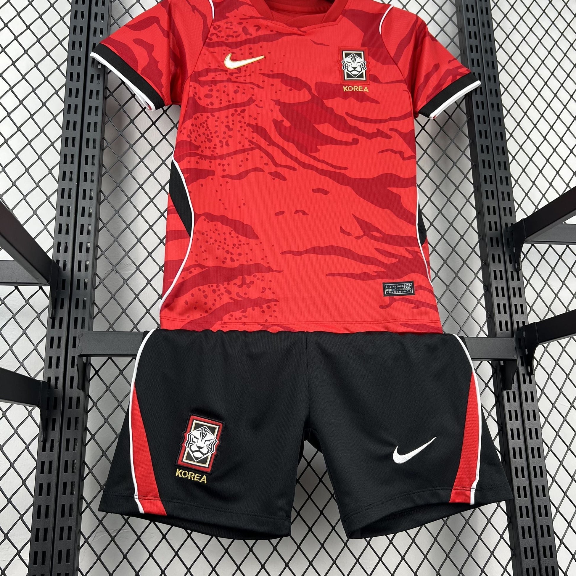 Strikers Club™ 2026 South Korea Home Kids Football Kit Set