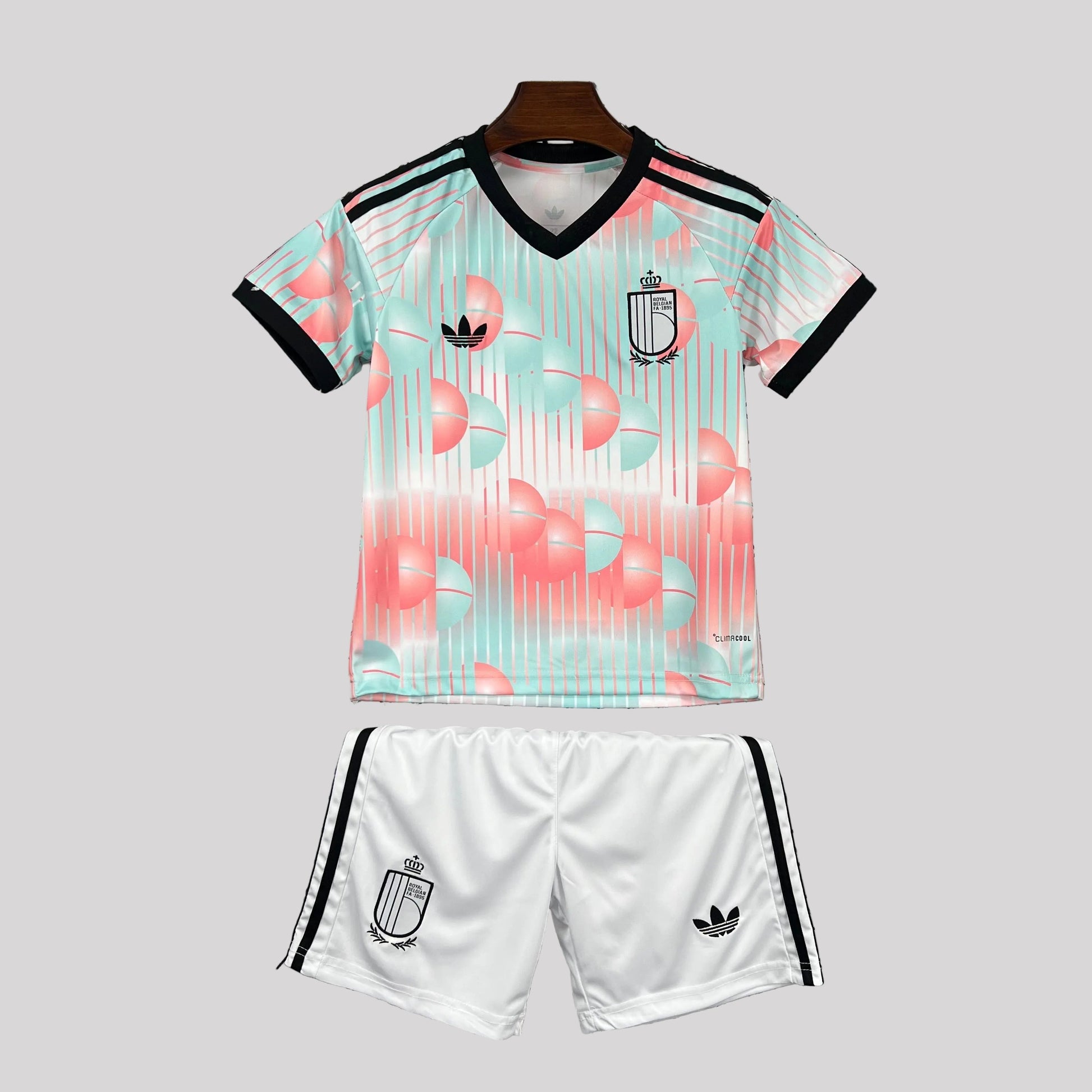 Strikers Club™ 2026 Belgium Away Kids Football Kit Set