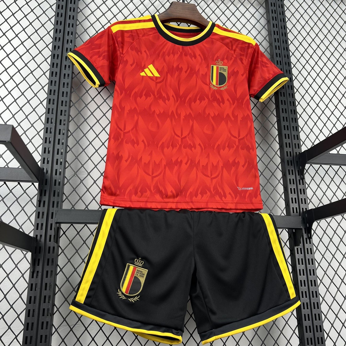 Strikers Club™ 2026 Belgium Home Kids Football Kit Set