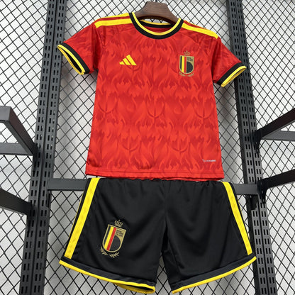 Strikers Club™ 2026 Belgium Home Kids Football Kit Set