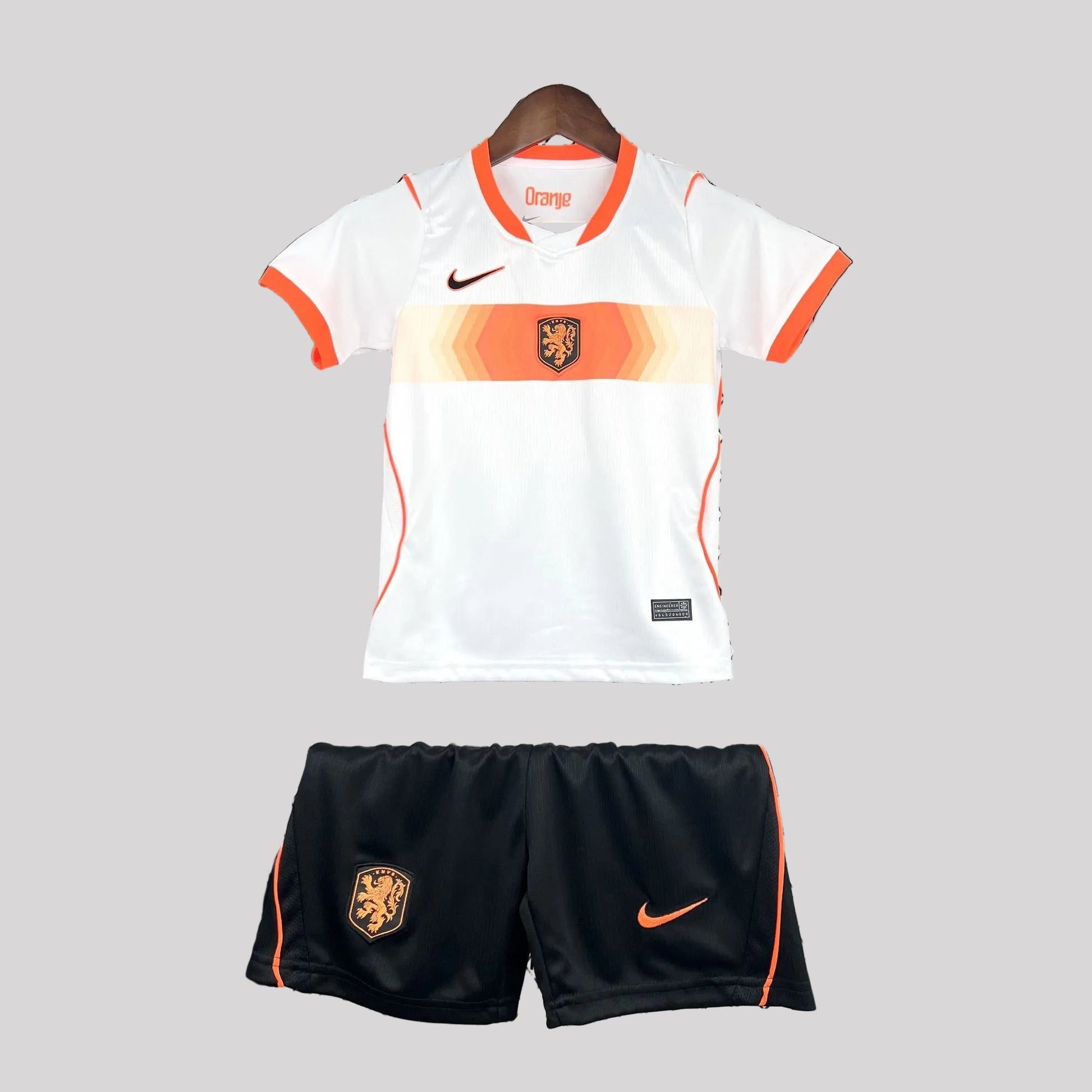 Strikers Club™ 2026 Netherlands Away Kids Football Kit Set