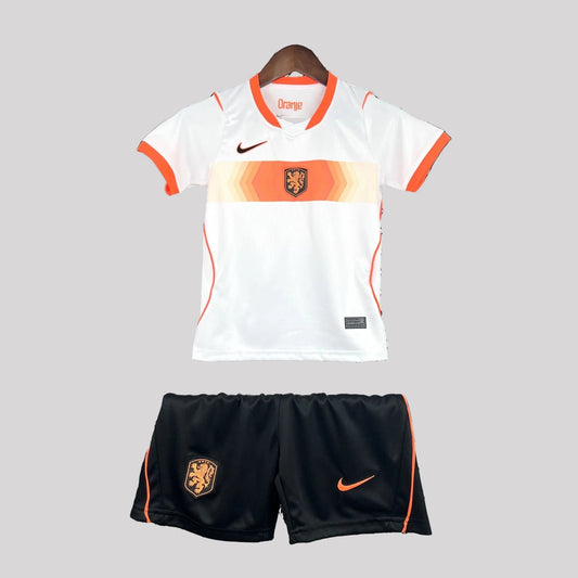 Strikers Club™ 2026 Netherlands Away Kids Football Kit Set