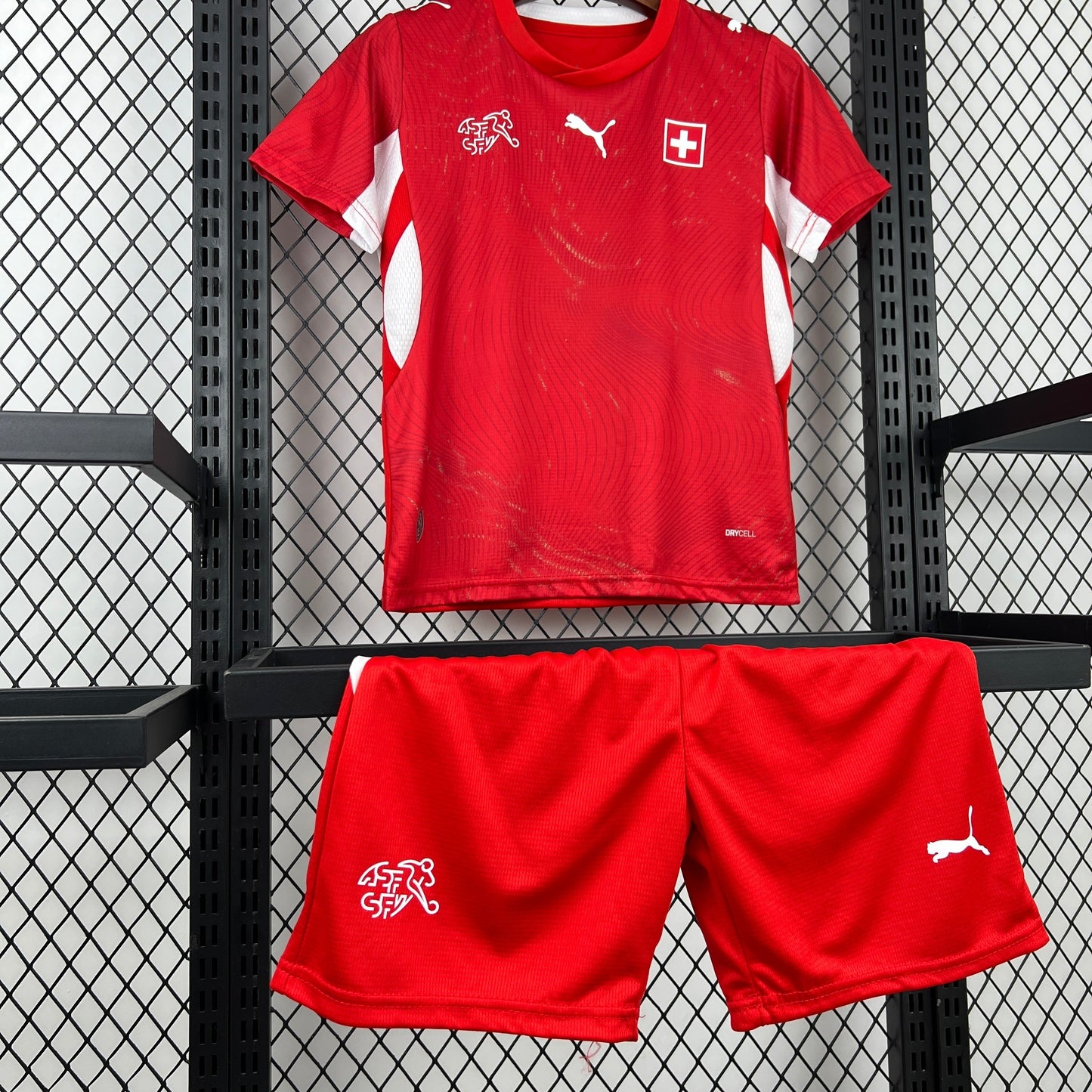 Strikers Club™ 2026 Switzerland Home Kids Football Kit Set