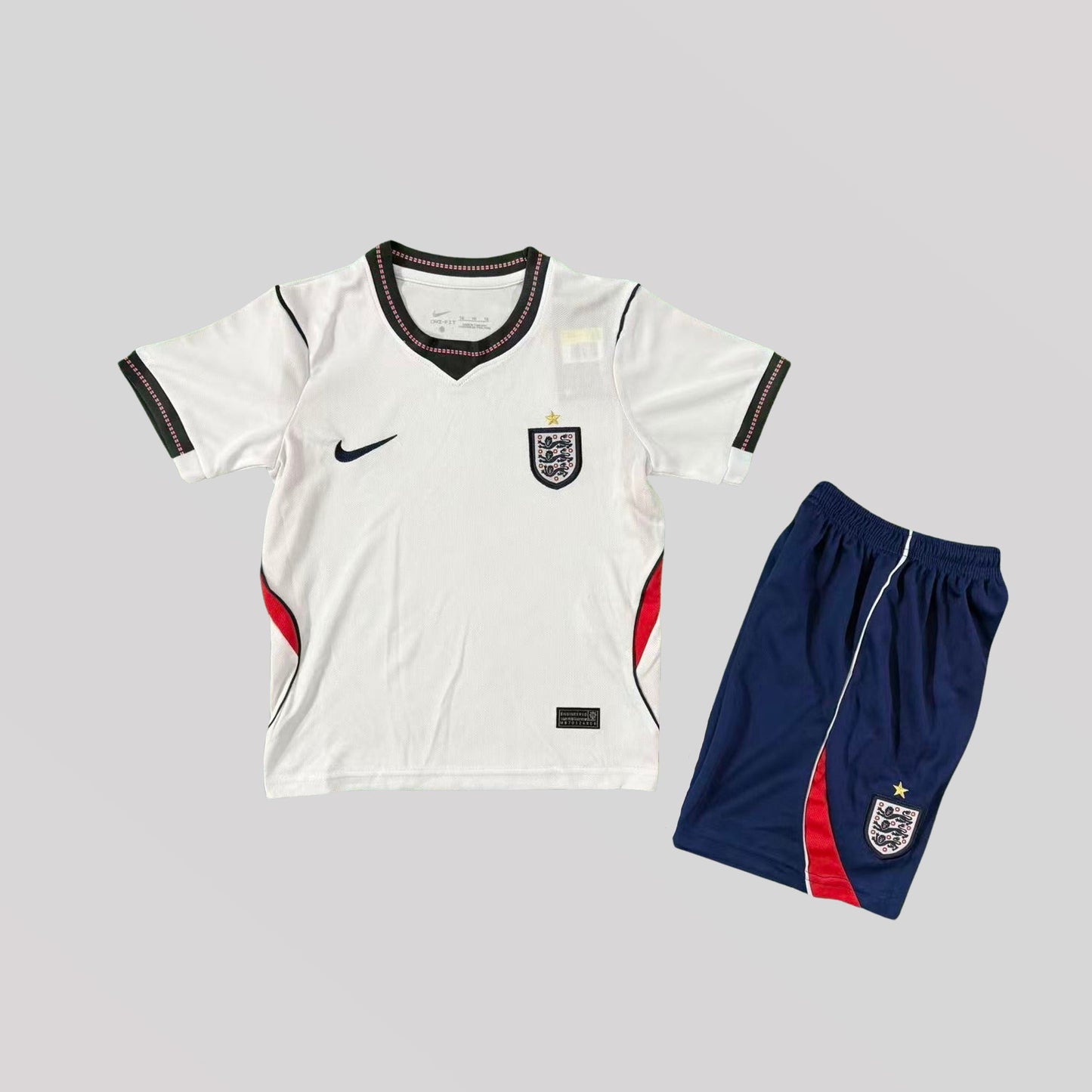 Strikers Club™ 2026 England Home Kids Football Kit Set