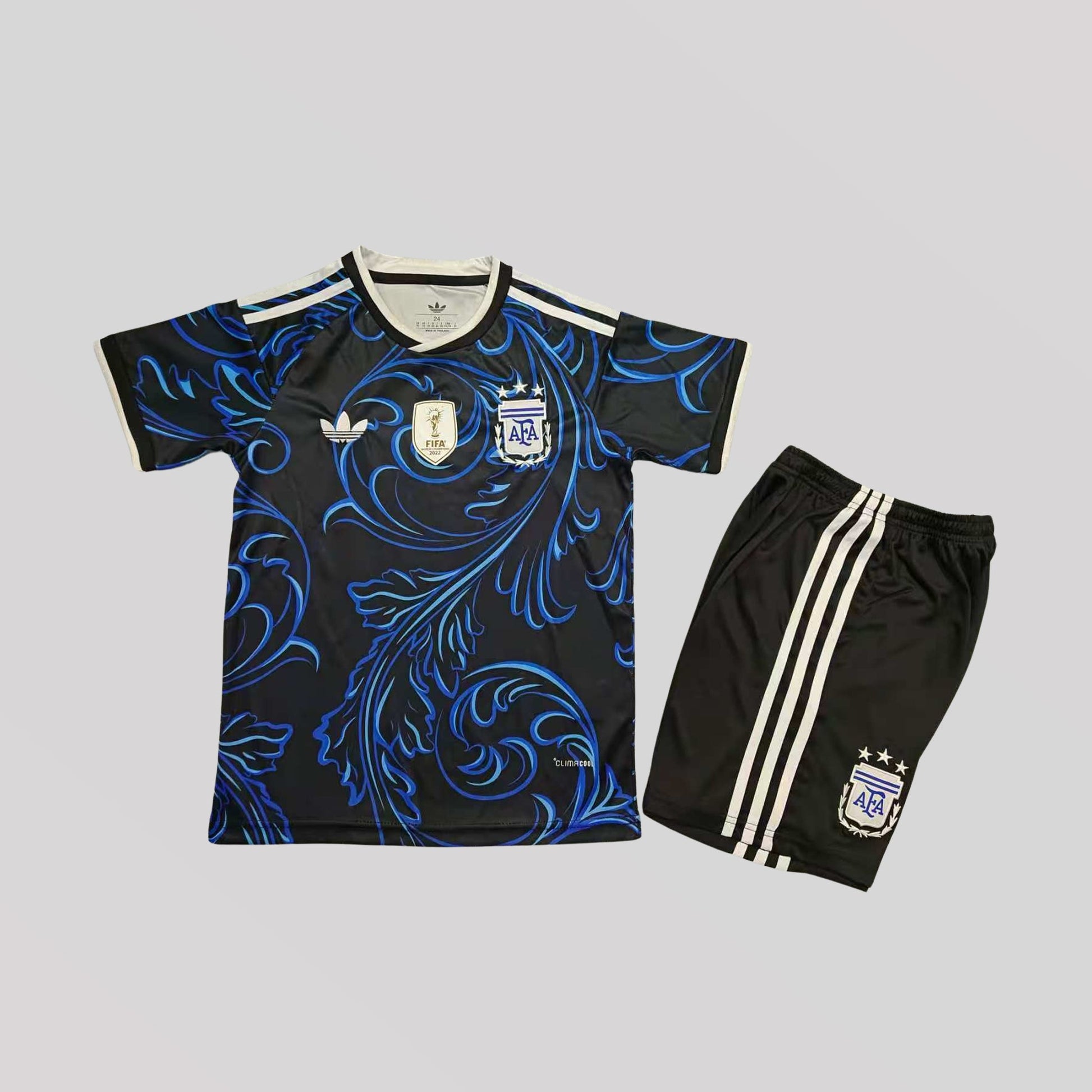Strikers Club™ 2026 Argentina Away Kids Football Kit Set
