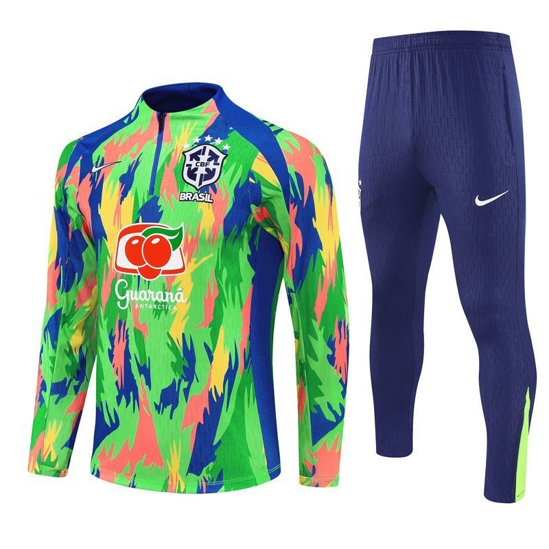 Strikers Club™ Brazil Tropical Inferno Premium Football Tracksuit