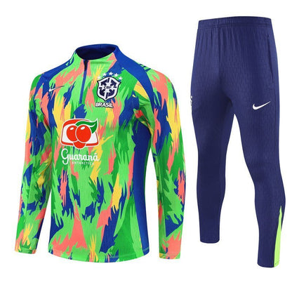 Strikers Club™ Brazil Tropical Inferno Premium Football Tracksuit