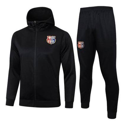 Strikers Club™ FC Barcelona Black Premium Football Tracksuit