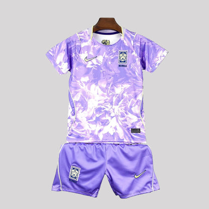 Strikers Club™ 2026 South Korea Away Kids Football Kit Set