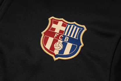 Strikers Club™ FC Barcelona Black Premium Football Tracksuit
