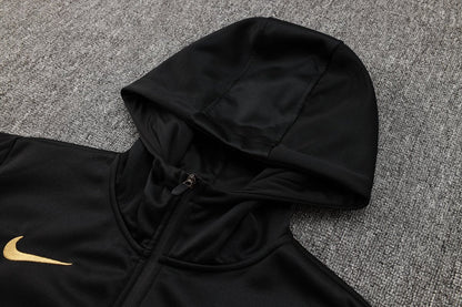 Strikers Club™ FC Barcelona Black Premium Football Tracksuit