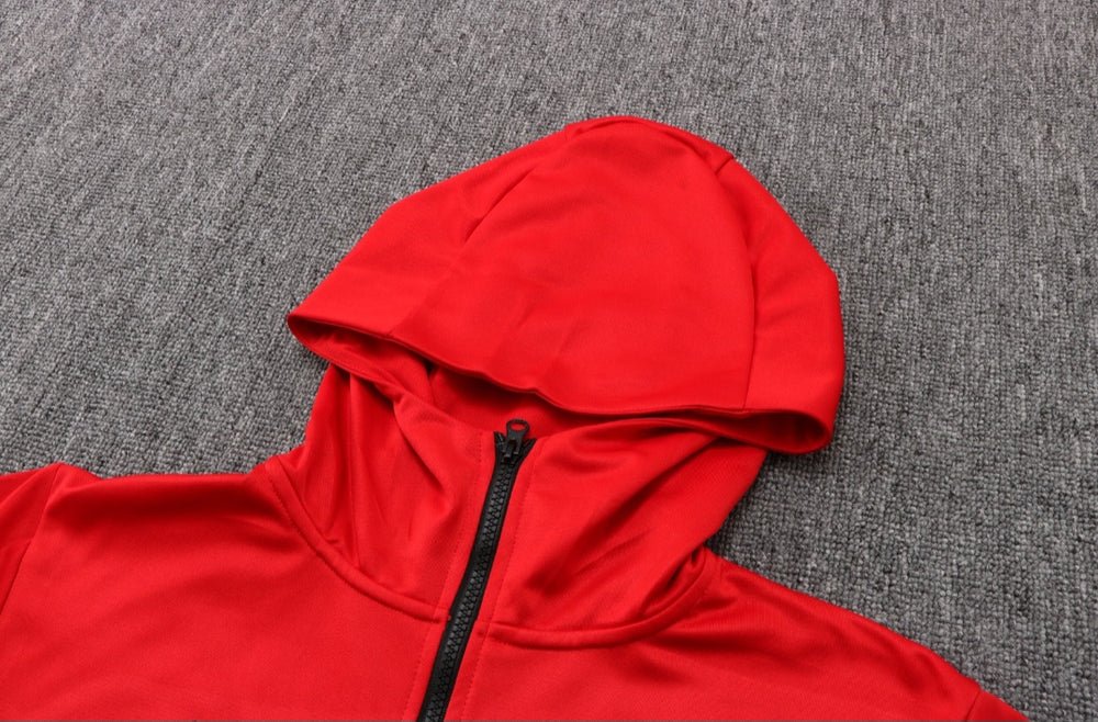 Strikers Club™ Portugal Red Premium Football Tracksuit
