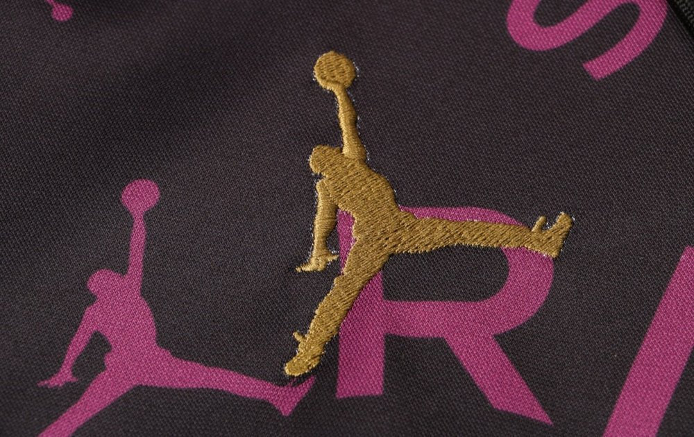 Strikers Club™ PSG Black Purple Premium Football Tracksuit