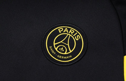 Strikers Club™ PSG Black Yellow Premium Football Tracksuit