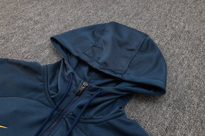 Strikers Club™ PSG Blue Dark Blue Premium Football Tracksuit