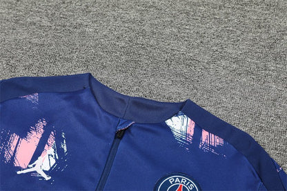 Strikers Club™ PSG Blue Parisian Frost Premium Football Tracksuit
