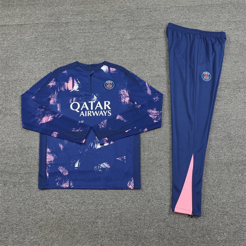 Strikers Club™ PSG Blue Parisian Frost Premium Football Tracksuit