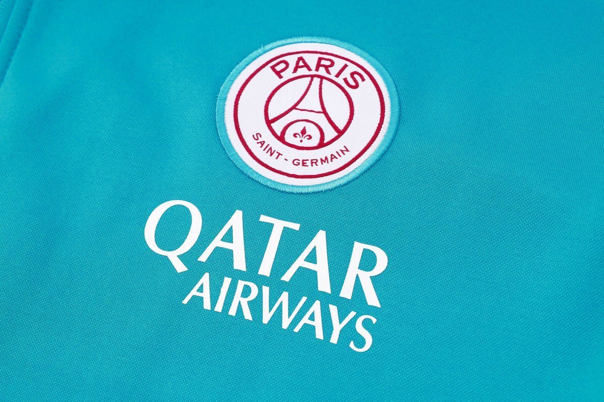 Strikers Club™ PSG Turquoise Premium Football Tracksuit