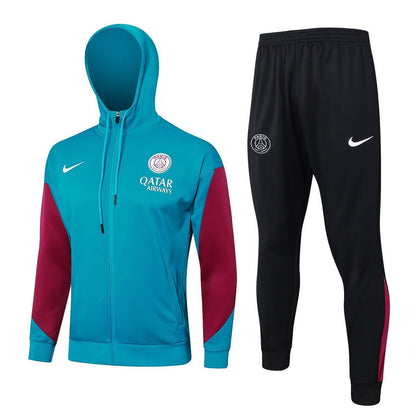 Strikers Club™ PSG Turquoise Premium Football Tracksuit