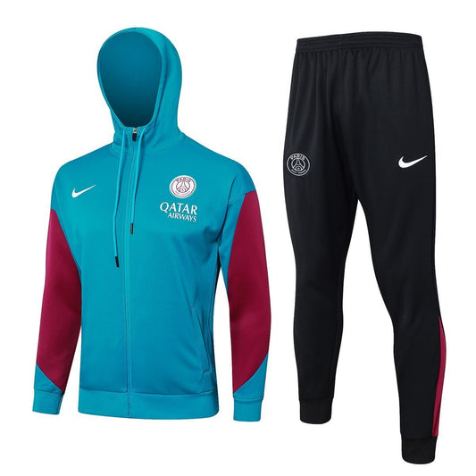 Strikers Club™ PSG Turquoise Premium Football Tracksuit